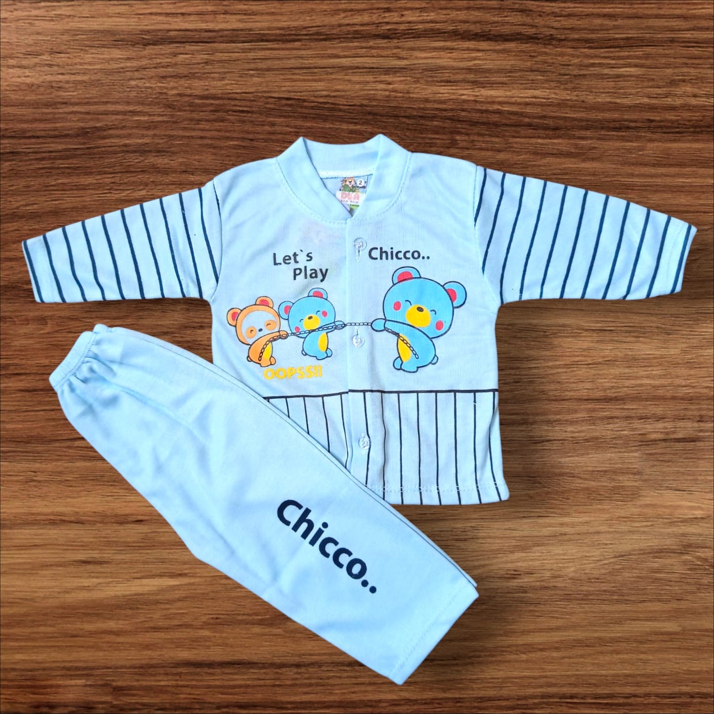 Baby Suit Chicco Blue (1 to 6 Months)