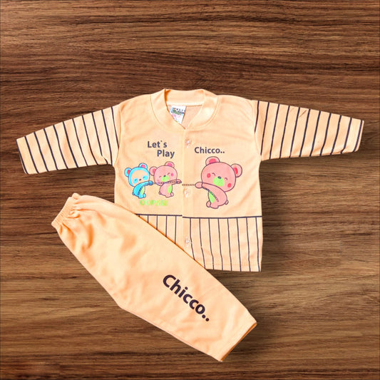 Baby Suit Chicco Orange (1 to 6 Months)