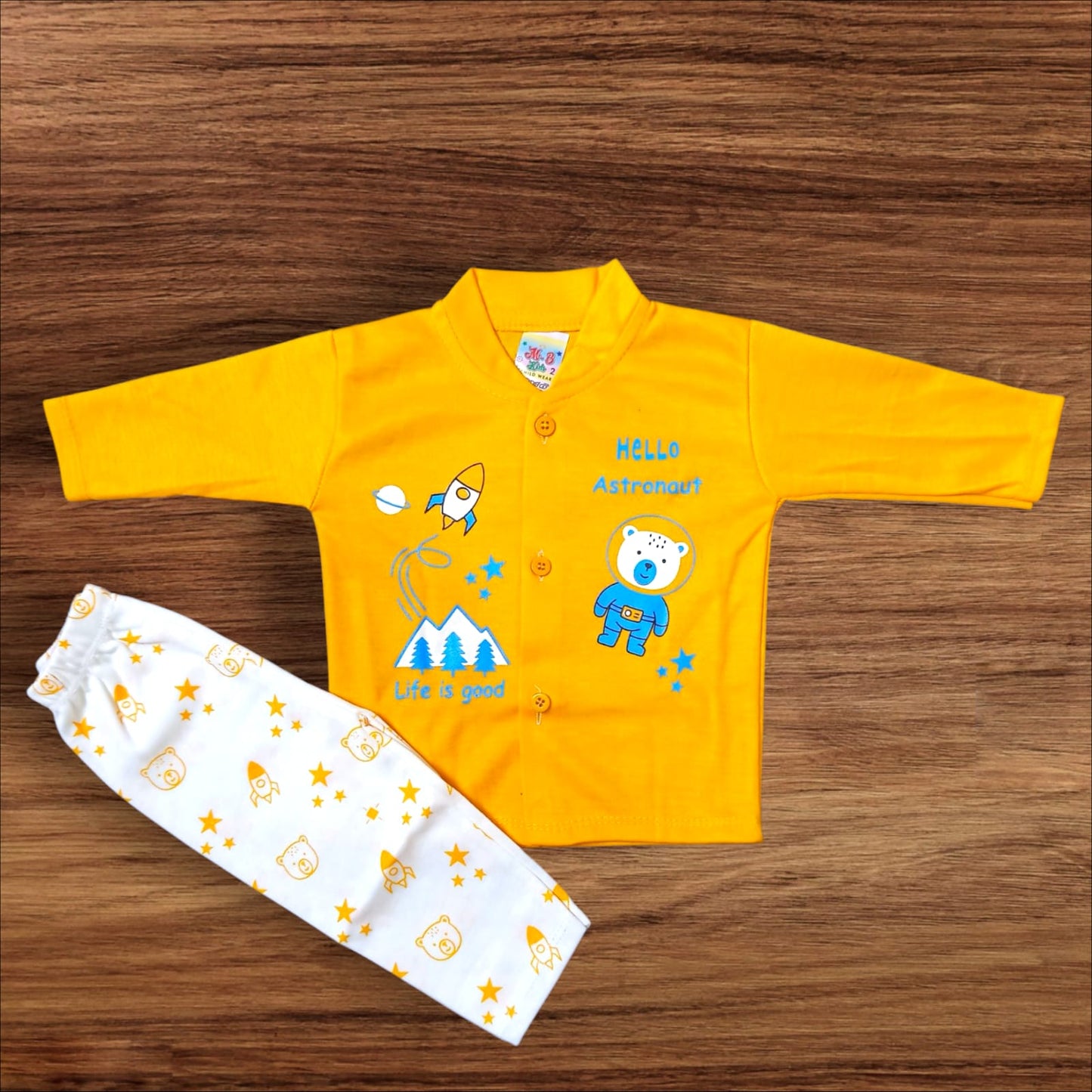 Baby Suit Astronaut Orange (1 to 6 Months)