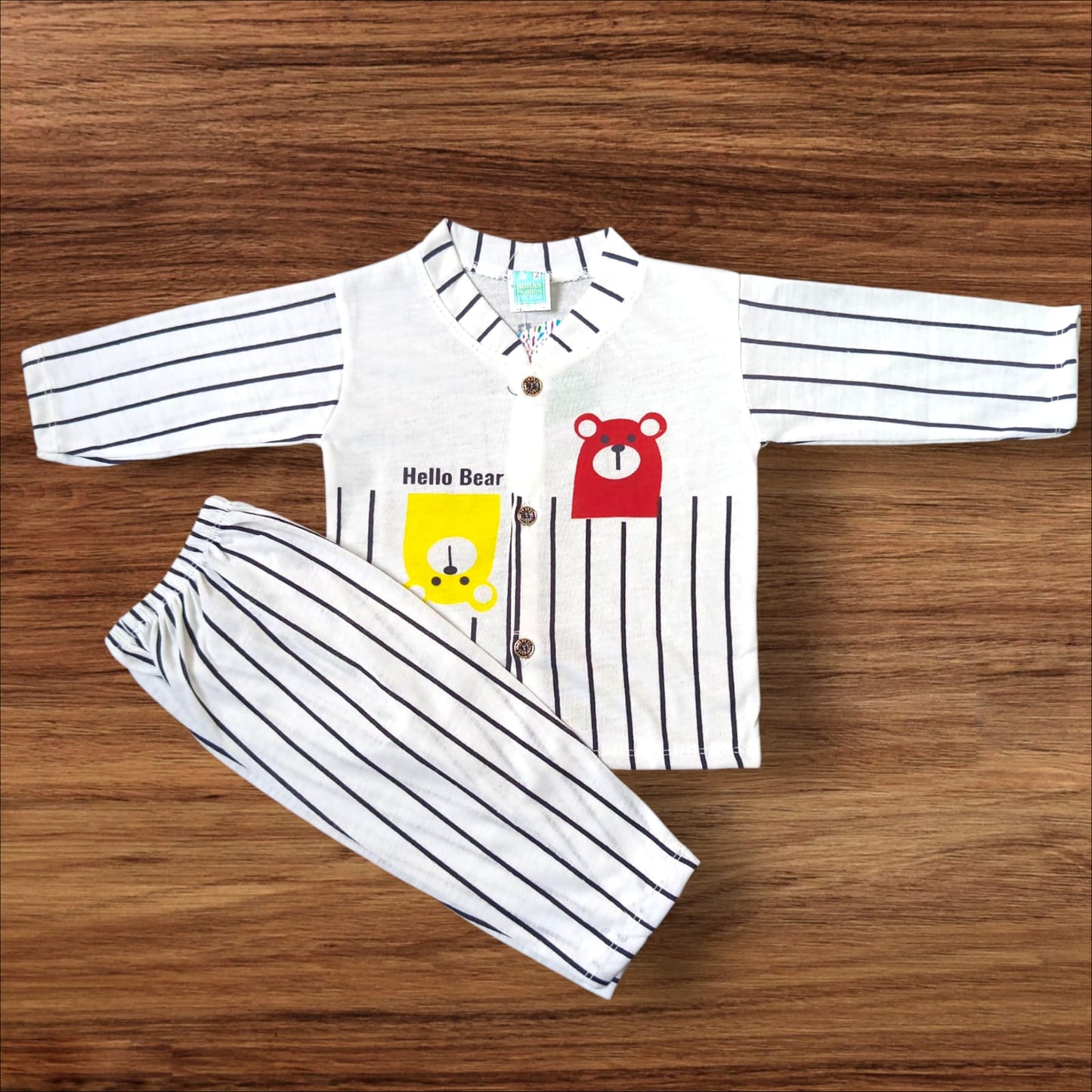 Baby Suit Hello Bear Red (1 to 6 Months)