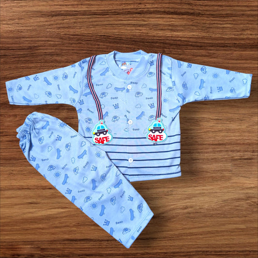 Baby Suit Safe Blue (1 to 6 Months)