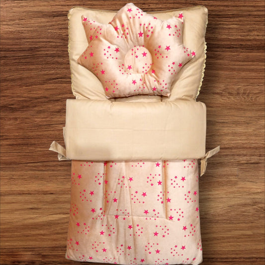 Baby Carry Nest Star Valvet Brown