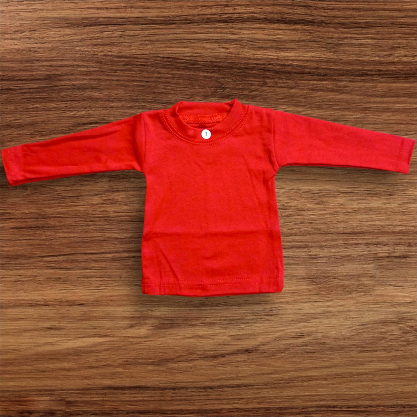 Inners Round Neck (1 to 6 Months) Red