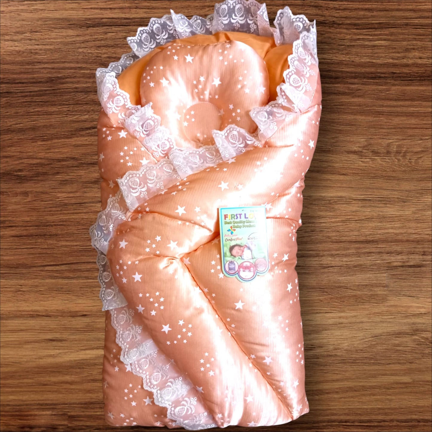 Baby Carry Nest Silk Peach