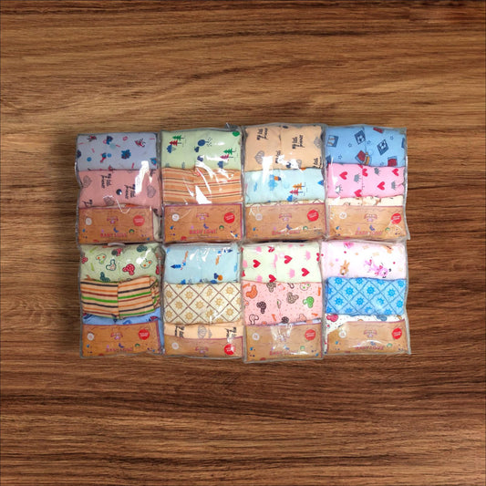 Baby Footless Rompers Pack of 3 (0 to 3 months)