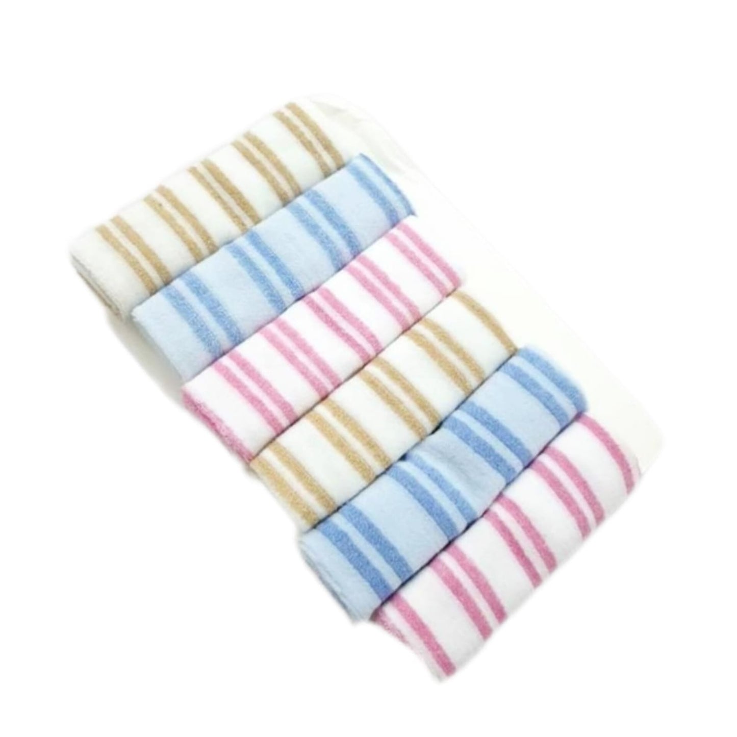 Baby Lining Print Washcloth