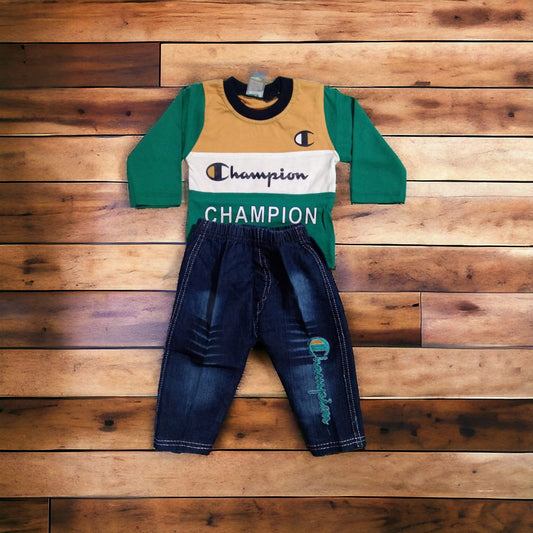 Baba Suit Champion Green (1 to 6 months)