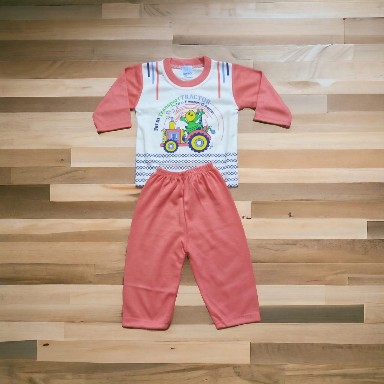 Baba Suit Farm Peach (1 to 6 months)