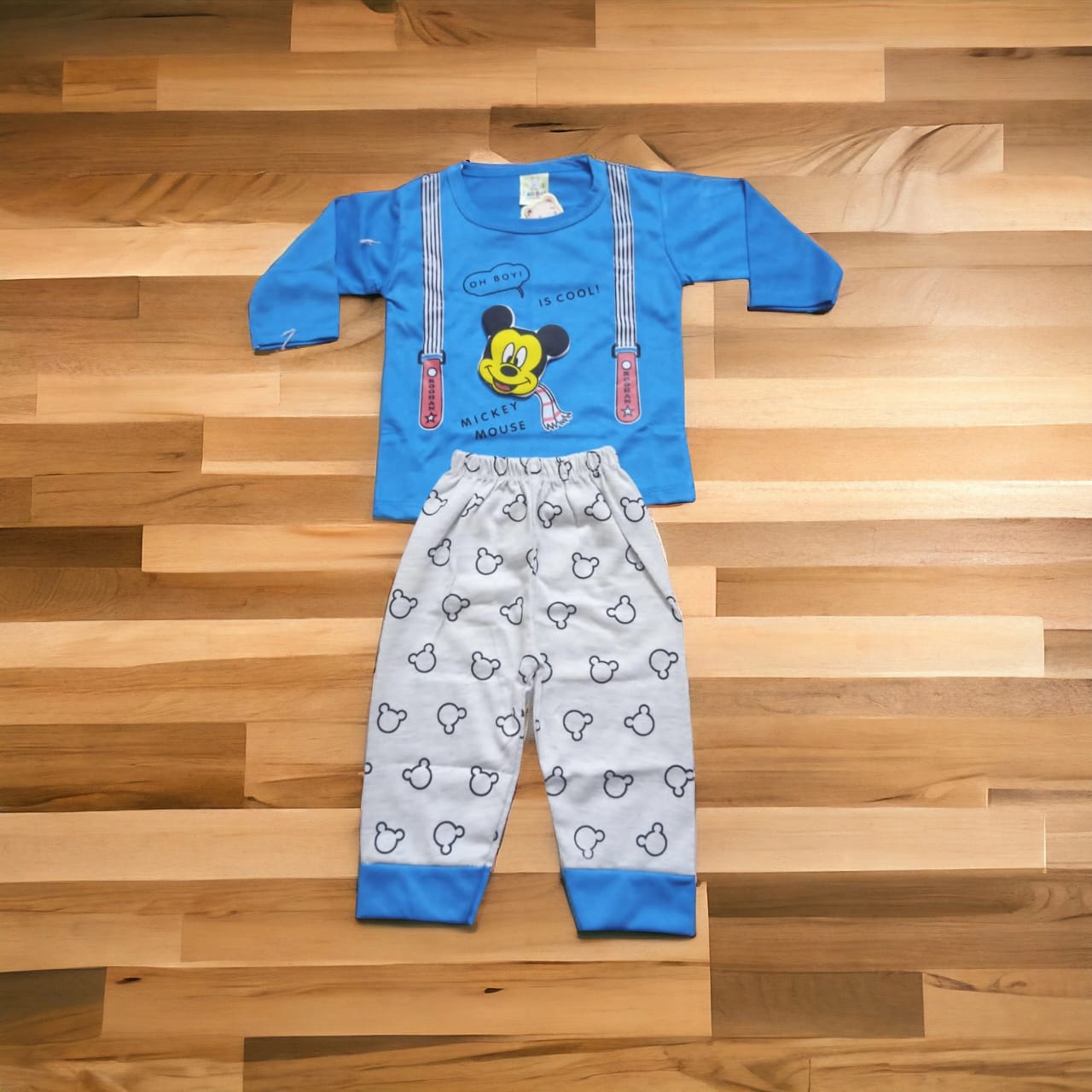 Baba Suit Micky Blue (1 to 6 months)