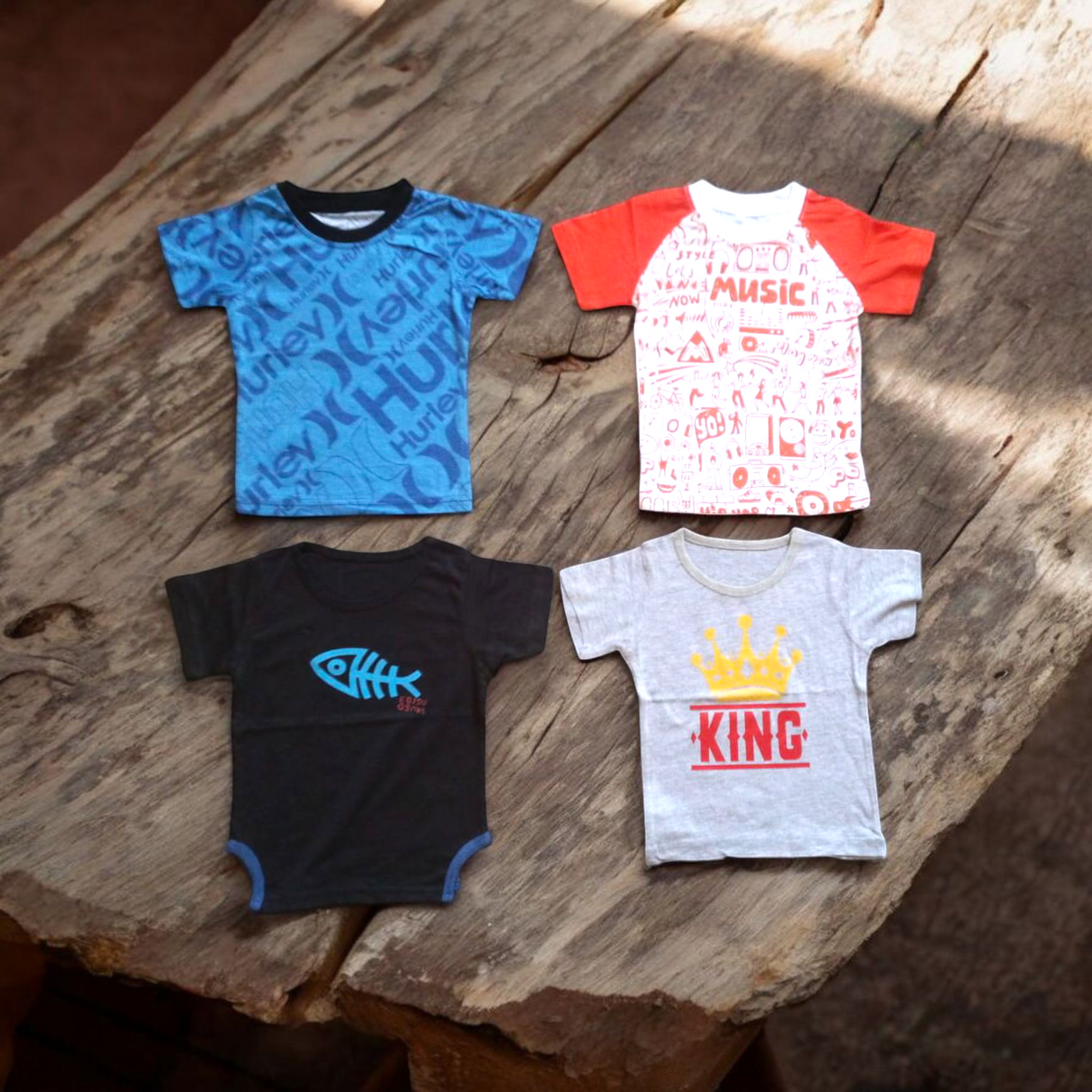 Baba Shirts (Pack of 4) 12 to 18 months