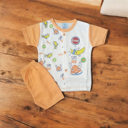 Baby Suit Summer Peach (1 to 6 Months) **