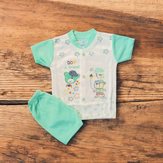 Baby Suit Baby I Need Sea Green (1 to 6 Months) **