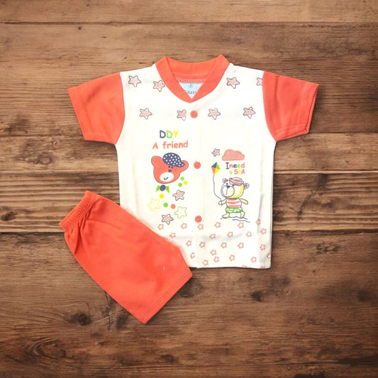 Baby Suit Baby I Need Sea Orange (1 to 6 Months) **