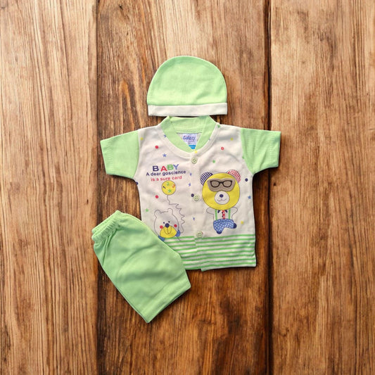 New Born Baby Suit Goscience Green