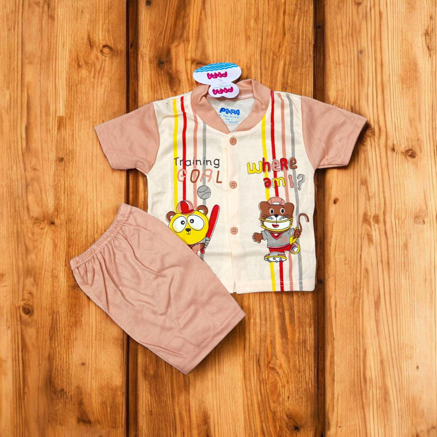 Baby Suit Baby Training Pink (1 to 6 Months) **